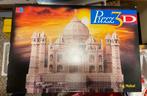 3D Puzzel Taj Mahal - MB - 1077 Stukjes, Hobby en Vrije tijd, Denksport en Puzzels, Ophalen of Verzenden, Zo goed als nieuw, Rubik's of 3D-puzzel