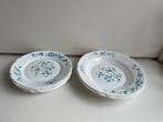 8 Arcopal servies vergeet mij nietjes, Gebruikt, Ophalen of Verzenden, Glas, Bord(en)