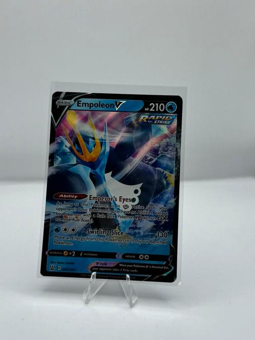 Empoleon V #40/163 Pokemon Battle Styles, Hobby en Vrije tijd, Verzamelkaartspellen | Pokémon, Nieuw, Losse kaart, Ophalen of Verzenden