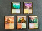 MTG FOIL Shock lands Edge of Eternity, Ophalen of Verzenden, Nieuw, Meerdere kaarten, Foil
