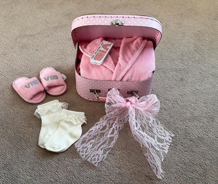 Nieuw! VIB Kraamcadeau baby meisje newborn, Kinderen en Baby's, Babykleding | Schoentjes en Sokjes, Nieuw, Meisje, Overige typen