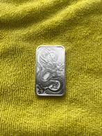 Australia 🇨🇰Dragon 🐉Rectangle 2021., Ophalen of Verzenden, Zilver