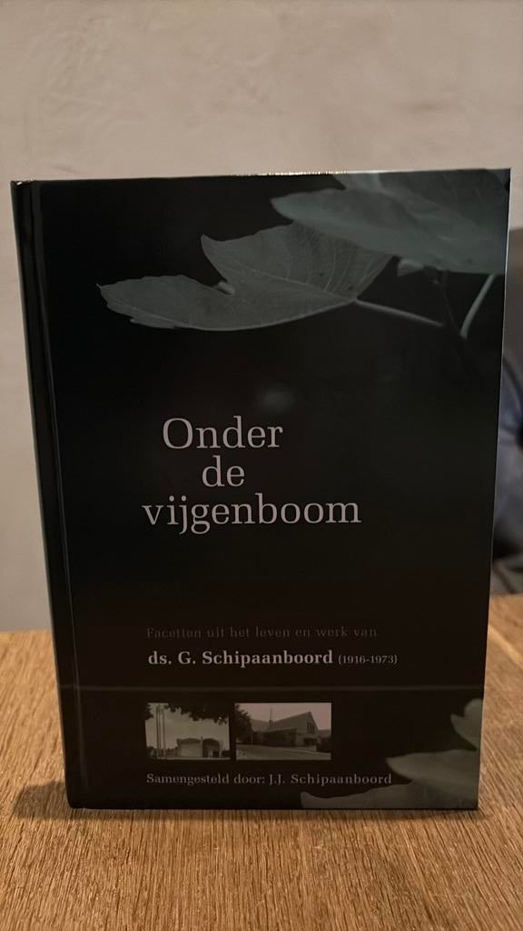 TM-1 Ds JJ. Schipaanboord - Onder de vijgenboom, Boeken, Ophalen of Verzenden, Nieuw, J.J. Schipaanboord