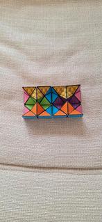 Children's Rubik's Cube with different shapes, Sieraden, Tassen en Uiterlijk, Ophalen of Verzenden, Zo goed als nieuw, Zilver