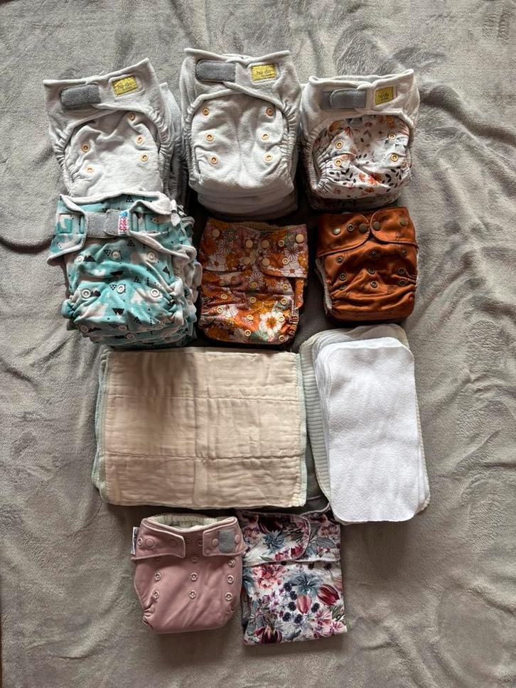 Pakket wasbare luiers, Kinderen en Baby's, Kinderkleding | Overige, Gebruikt, Jongen of Meisje, Ophalen of Verzenden