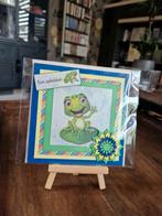 Kaartje opkikker/beterschap zwaaiende kikker, Ophalen of Verzenden, Nieuw, Overige thema's