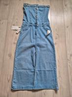 Nieuw met kaartjes toffe strapless spijkerjurk mt 40, Verzenden, Nieuw, Maat 38/40 (M), Blauw