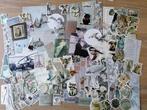 Mega  grote ephemera set snailmail journal scrapbook, Ophalen of Verzenden, Nieuw, Meerdere plaatjes