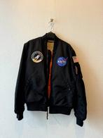 Bomber jacket MA-1 VF NASA, Kleding | Heren, Jassen | Winter, Alpha Industries, Maat 52/54 (L), Zo goed als nieuw, Zwart