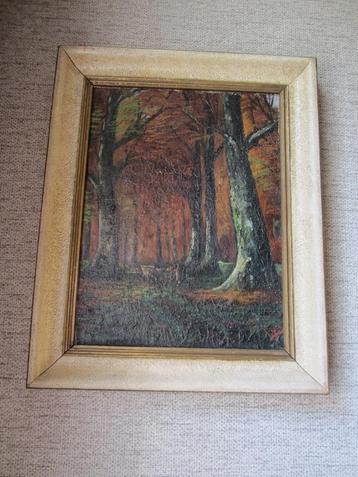 Oud schilderij beschikbaar voor biedingen