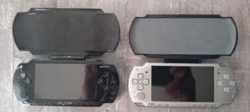 Sony psp 2 stuks met oplaad station en 1 spel beschikbaar voor biedingen