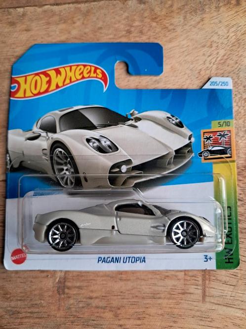 Hot Wheels Pagani grijs nieuw in ongeopende verpakking, Hobby en Vrije tijd, Modelauto's | Overige schalen, Nieuw, Ophalen of Verzenden