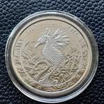 2021 Samoa Seahorse - 1 oz silver BU, Verzenden, Zilver