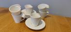 6 espresso kop en schotels villeroy & boch, Huis en Inrichting, Keuken | Servies, Ophalen, Zo goed als nieuw, Overige stijlen