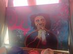 Bob Marley schilderij, Ophalen