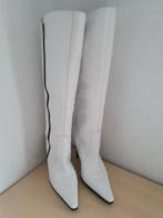 Datolli Braziliaanse witte leren laarzen maat  36, Kleding | Dames, Schoenen, Ophalen of Verzenden, Zo goed als nieuw, Wit, Hoge laarzen