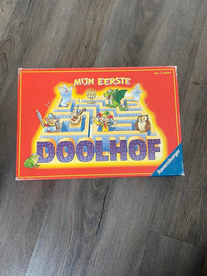 Mijn Eerste Doolhof - Ravensburger, Hobby en Vrije tijd, Gezelschapsspellen | Bordspellen, Zo goed als nieuw, Een of twee spelers
