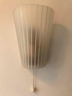 Vintage glazen wandlampje, Huis en Inrichting, Lampen | Wandlampen, Ophalen of Verzenden