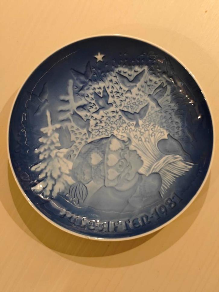 Bing & Grondahl Wandbord 1981, Antiek en Kunst, Antiek | Wandborden en Tegels, Ophalen of Verzenden