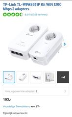 TL link wifi punten versterkers kit 1300Mbps, Ophalen, Gebruikt, Tp-link