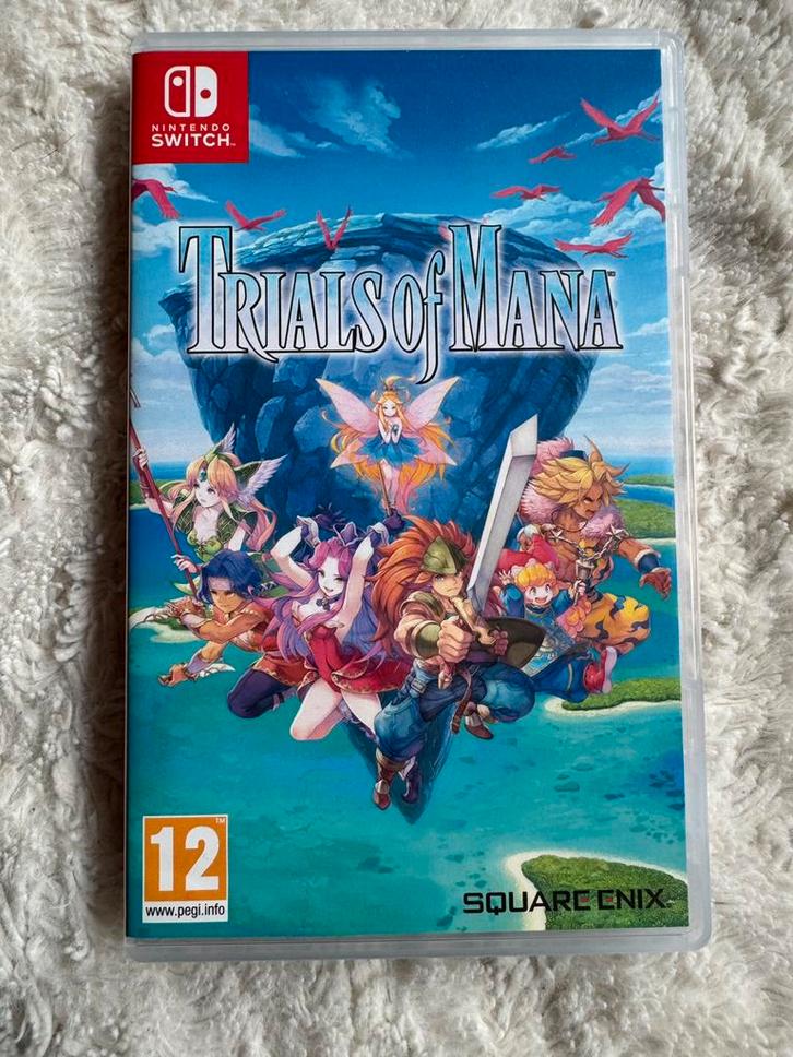Trials of Mana, Spelcomputers en Games, Games | Nintendo Switch, Zo goed als nieuw, Avontuur en Actie, 1 speler, Vanaf 12 jaar