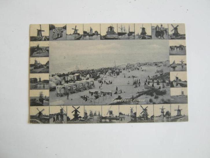 Ansichtkaarten Nederland, TC 11-66 Zandvoort, Strand 1907, Verzamelen, Ansichtkaarten | Nederland, Gelopen, Noord-Holland, Voor 1920