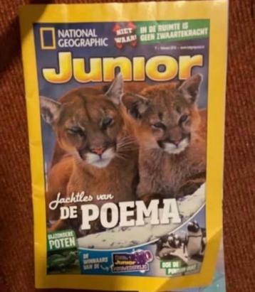 1 Junior National Geographic tijdschrift beschikbaar voor biedingen