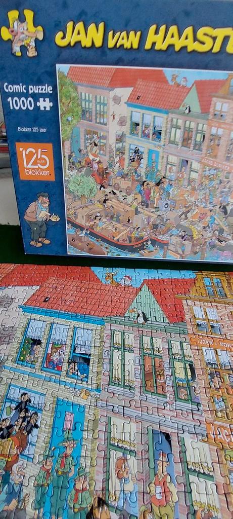 BLOKKER 125 JAAR. Jan van Haasteren puzzel., Hobby en Vrije tijd, Denksport en Puzzels, Zo goed als nieuw, Legpuzzel, 500 t/m 1500 stukjes