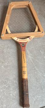 Vintage Tennisracket SNAUWAERT met Spanner, Ophalen of Verzenden, Gebruikt, Racket, Overige merken