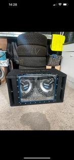 Magnat subwoofer & sony versterker 3000watt, Auto diversen, Autospeakers, Ophalen of Verzenden, Gebruikt