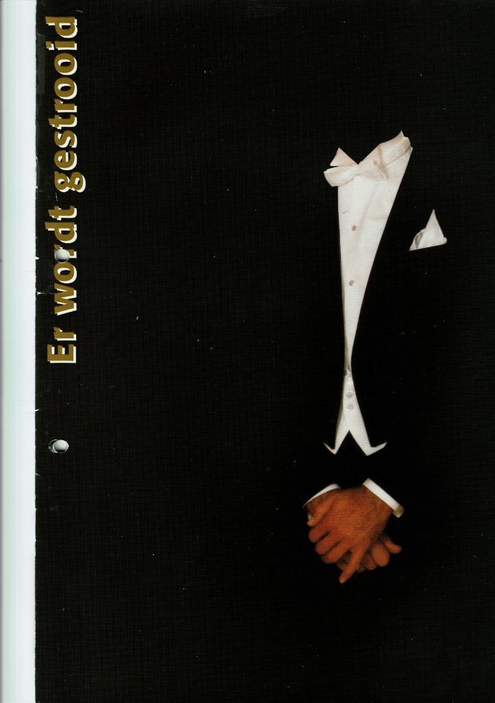 Programmaboek Kabaret-show "Er wordt gestrooid", Verzamelen, Overige Verzamelen, Gebruikt, Verzenden