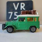Toyota Land Cruiser Raid schaal 1:36 Majorette groen, Ophalen of Verzenden, Gebruikt, Auto, Overige merken