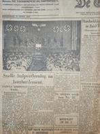 Ouden kranten uit 1929 voor en na de oorlog, Ophalen of Verzenden, 1940 tot 1960, Krant