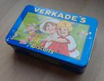 Vintage Verkade koektrommel, Ophalen of Verzenden, Gebruikt, Koek(jes), Verkade