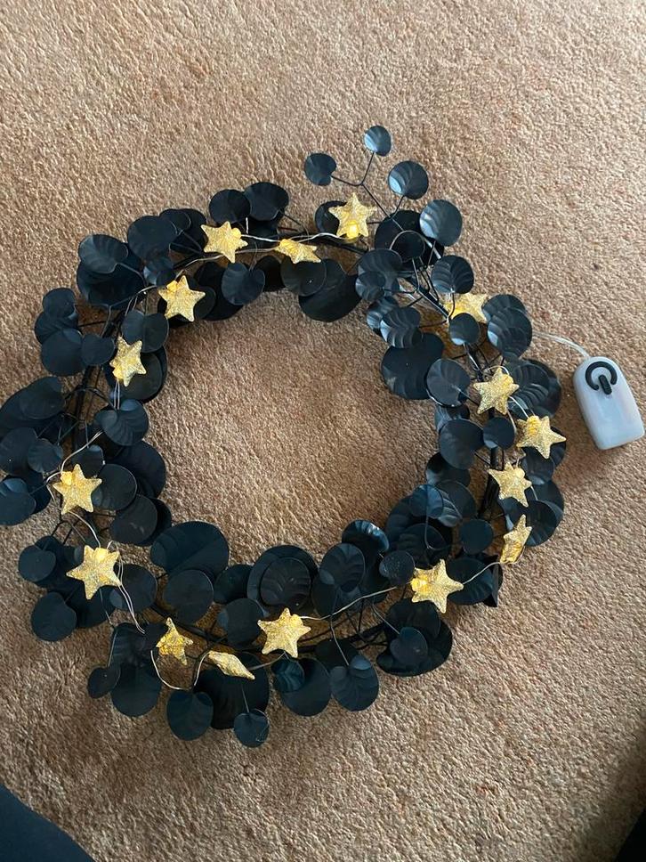 Sfeervolle Sirius Sterren Lichtjeskrans, Diversen, Kerst, Zo goed als nieuw, Ophalen of Verzenden