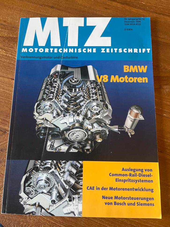 MTZ Motor Technische Zeitschrift - BMW V8 Motoren, Auto diversen, Handleidingen en Instructieboekjes, Verzenden