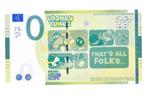 Spanje 0 euro Looney Tunes That’s all folks 2025, Postzegels en Munten, Bankbiljetten | Europa | Eurobiljetten, Ophalen of Verzenden