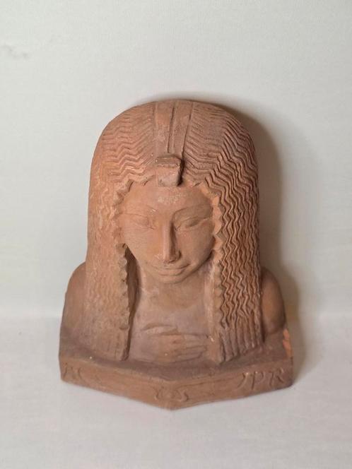 Handgemaakte cleopatra, Antiek en Kunst, Kunst | Beelden en Houtsnijwerken, Ophalen of Verzenden