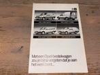 Folder Opel bestelwagens 1985 (Corsa, Kadett, Combo, Rekord), Ophalen of Verzenden, Zo goed als nieuw, Opel