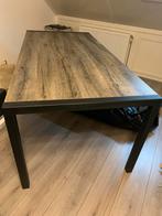 Eettafel - 90x190cm - Eiken Patroon - Afwasbaar, Ophalen of Verzenden, Gebruikt