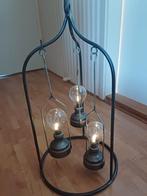 staande sfeerlamp op batterij, Gebruikt, Ophalen of Verzenden, Metaal, Metaal