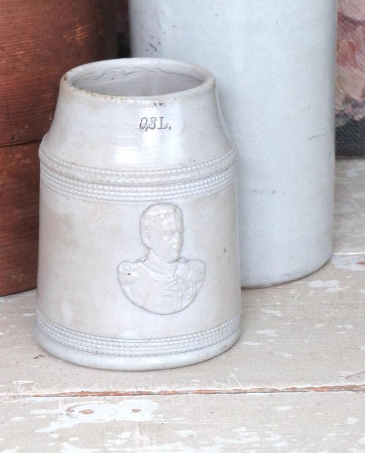 Oude Franse gress kan/ pul “Napoleon”, Antiek en Kunst, Curiosa en Brocante, Ophalen of Verzenden