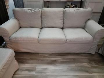 Ikea Ektorp Banken Set: 3-zits, 2-zits & Poef - afbeelding 5