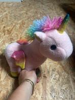 Roze eenhoorn knuffel 30 cm, Ophalen of Verzenden, Zo goed als nieuw