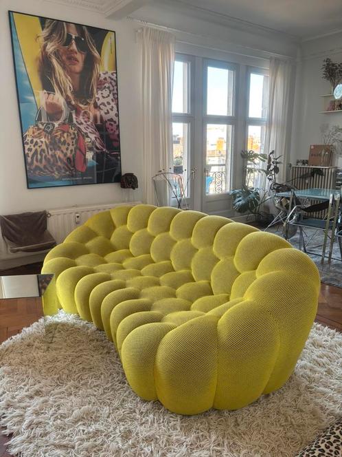 Roche Bobois bubble techno 3 zit bank, Huis en Inrichting, Banken | Sofa's en Chaises Longues, Zo goed als nieuw, Ophalen