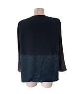 Akris blouse L, Zwart, Maat 42/44 (L), Ophalen of Verzenden, Zo goed als nieuw