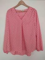 Lief roze polkadot bloesje 42, Maat 42/44 (L), Ophalen of Verzenden, Zo goed als nieuw, Roze