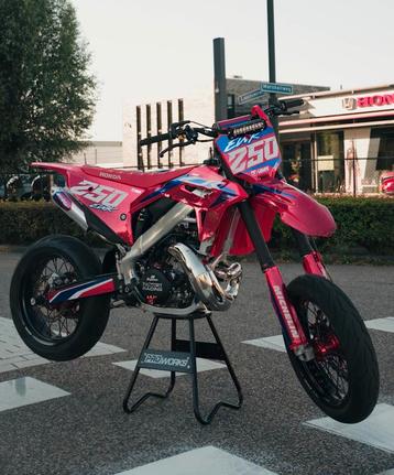 Honda cr250 op kenteken | supermoto beschikbaar voor biedingen