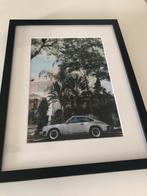 Luxe poster in zwarte passe-partout lijst Porsche in Ibiza, Ophalen of Verzenden, Nieuw