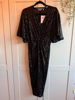 Nieuw met kaartje! Zwart pailettenjurkje (M) van WE, Maat 38/40 (M), WE, Zwart, Nieuw